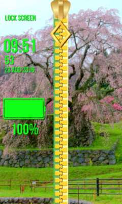 Play Lock Screen - Cherry Blossom 