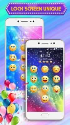 Play lock screen - emoji Play lock screen - emoji