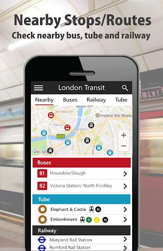 Play APK London Bus Time, Tube, Rail, Train, Map, Alert  and enjoy London Bus Time, Tube, Rail, Train, Map, Alert using ApkOnlin