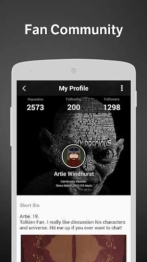 Play APK LOTR Amino for Lord of the Rings  and enjoy LOTR Amino for Lord of the Rings with UptoPlay com.narvii.amino.x28