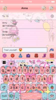 Play Lovely Pink Life Keyboard -Gif Play Lovely Pink Life Keyboard -Gif