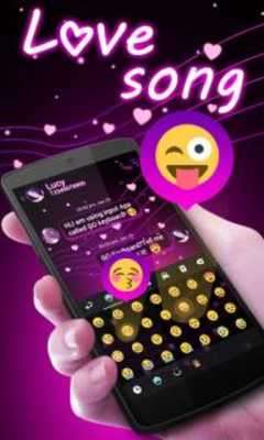 Play Love Song. GO Keyboard Theme 