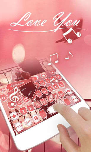 Play APK Love You GO Keyboard Theme  and enjoy Love You GO Keyboard Theme with UptoPlay com.jb.emoji.gokeyboard
