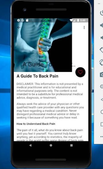Play Lower Back Pain Relief 