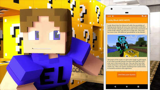 Play Lucky Blocks Mod for MCPE 