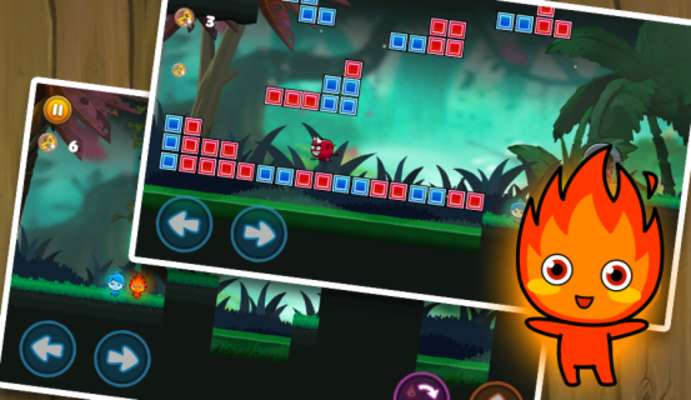 Play Luckyboy and PrettyGirl 2 - Forest Temple Maze 