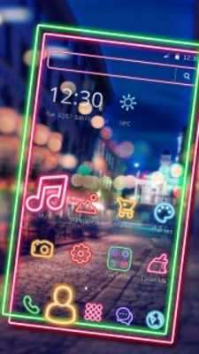 Play Luminous City Light Theme 