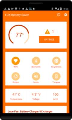 Play LUX Battery Saver 
