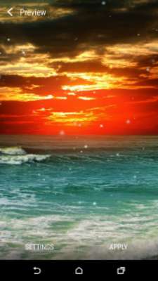 Play Magical Sunset Live Wallpaper 