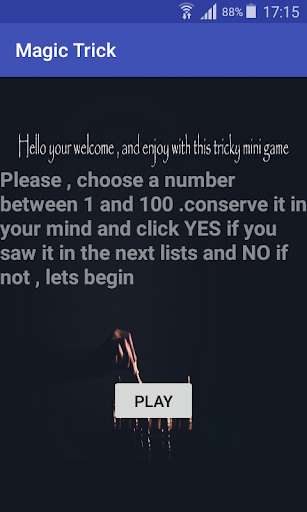 Play Magic Trick Play Magic Trick