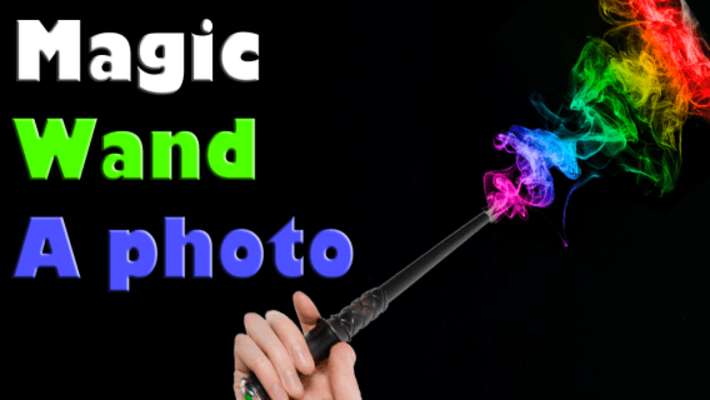 Play Magic Wand Photo Prank 