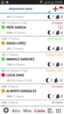 Play Manager reserves AppReserva 