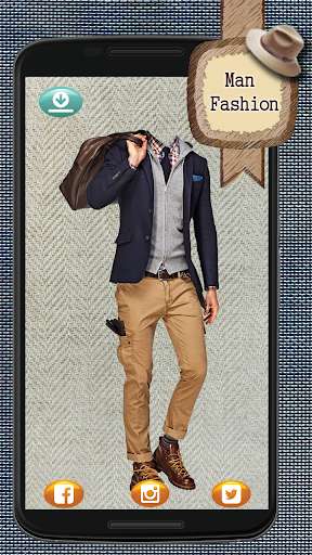 Play Man Fashion Photo Montage 