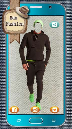 Play Man Fashion Photo Montage 