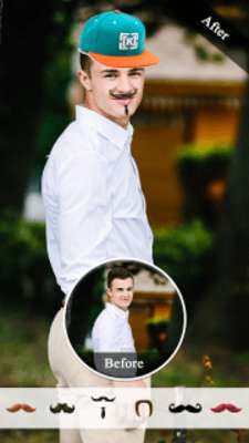 Play Man Photo Editor - Beard Mustache Hairstyle Cap Play Man Photo Editor - Beard Mustache Hairstyle Cap