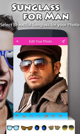 Play Man Sunglass Photo Editor 