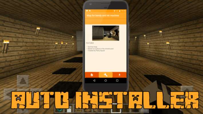 Play Map for bendy and the ink machine MCPE 