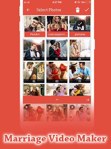 Play APK Marriage Photo Video Maker With Music  and enjoy Marriage Photo Video Maker With Music with UptoPlay com.newreleaseapps.marriagevideomaker