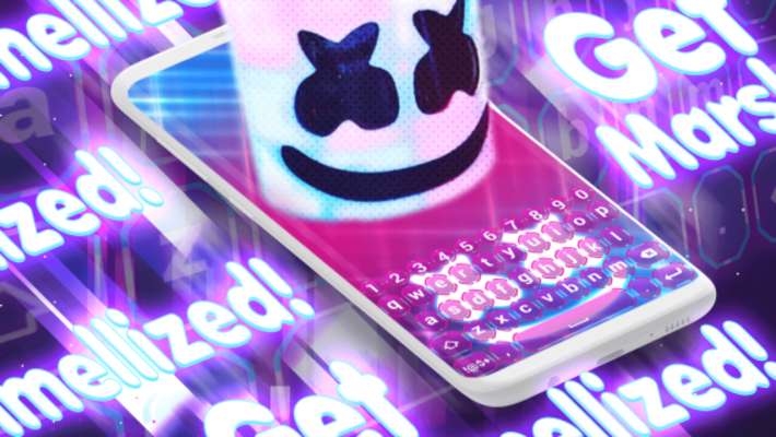 Play Marshmello Keyboard Backgrounds 