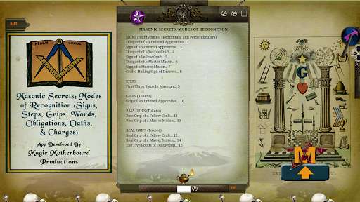 Play APK Masonic Secrets: Modes of Recognition  and enjoy Masonic Secrets: Modes of Recognition with UptoPlay com.masonicsecretsmodesofrecognition.magicmotherboard