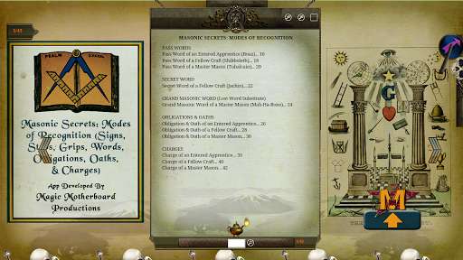Play APK Masonic Secrets: Modes of Recognition  and enjoy Masonic Secrets: Modes of Recognition with UptoPlay com.masonicsecretsmodesofrecognition.magicmotherboard