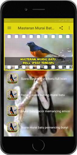 Play APK Masteran Murai Batu Roll Speed Offline  and enjoy Masteran Murai Batu Roll Speed Offline with UptoPlay com.putusungkem.masteran.murai.batu