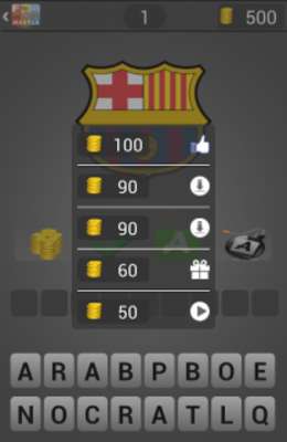 Play Master Football Quiz Club Logo 