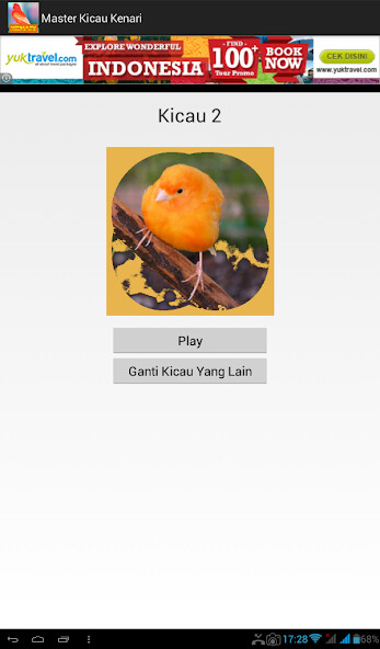 Play APK Master Kicau Kenari  and enjoy Master Kicau Kenari with UptoPlay com.andromo.dev341420.app411281
