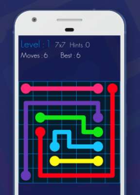 Play Match Color - Match Dot Pipe Line 