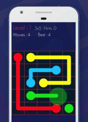 Play Match Color - Match Dot Pipe Line 