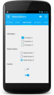Play Material Library Demo 