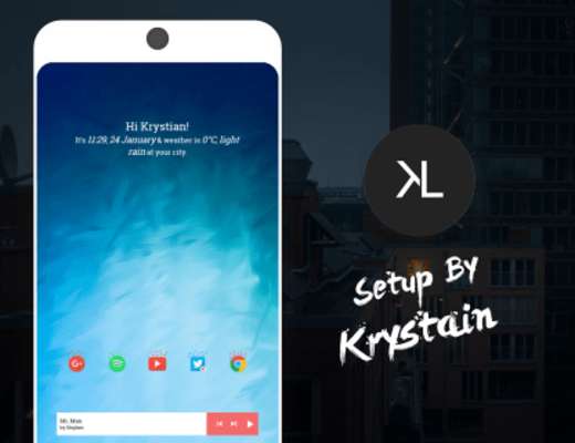 Play MateriAsh for KWGT/KLWP 