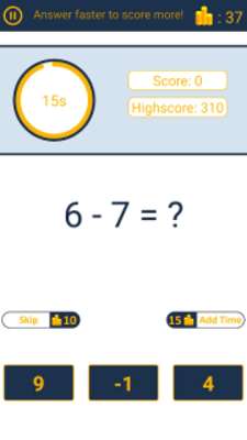 Play Math Quiz Games - Trivia & Puzzles 
