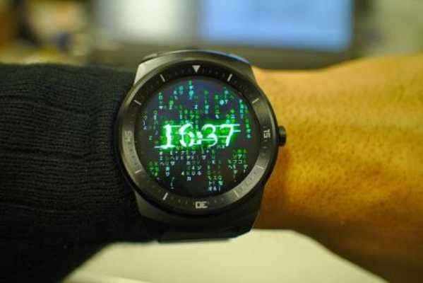 Play Matrix face for Android Wear Play Matrix face for Android Wear