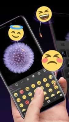 Play Matte Black Keyboard Theme for Samsung Galaxy S9 