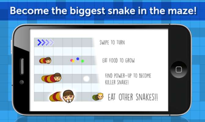 Play Maze.io - Snakes in a Maze! 