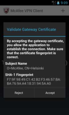 Play McAfee VPN Client Play McAfee VPN Client