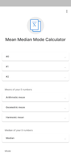 Play Mean Median Mode Calculator Play Mean Median Mode Calculator