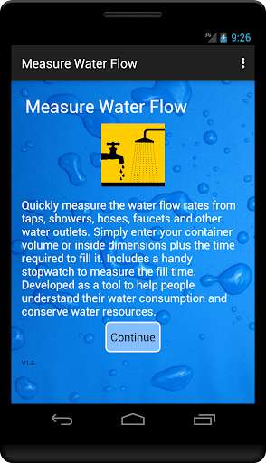 Play APK Measure Water Flow  and enjoy Measure Water Flow with UptoPlay alan.water_flow