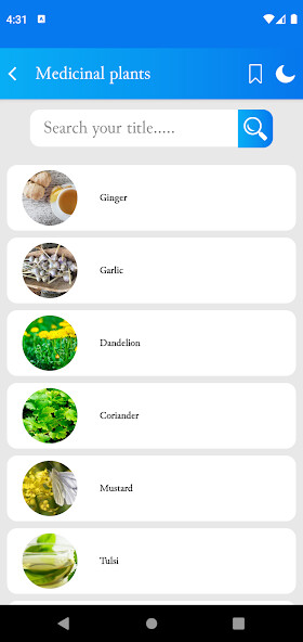 Play APK Medicinal plants  and enjoy Medicinal plants with UptoPlay com.herbal.plants