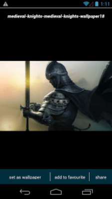 Play Medieval Knight Wallpapers 