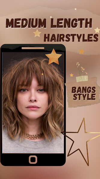 Play APK Medium Length Hairstyles  and enjoy Medium Length Hairstyles with UptoPlay nicky.medium.hair