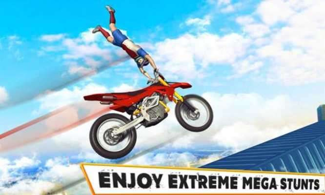 Play Mega Ramp Stunt Bike Race game: Bike Racing Games 