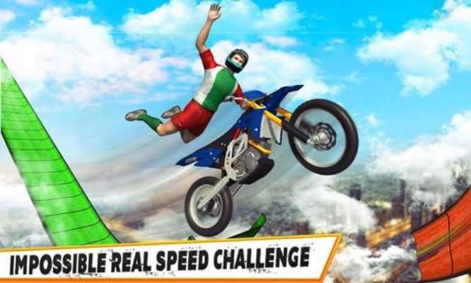 Play Mega Ramp Stunt Bike Race game: Bike Racing Games 
