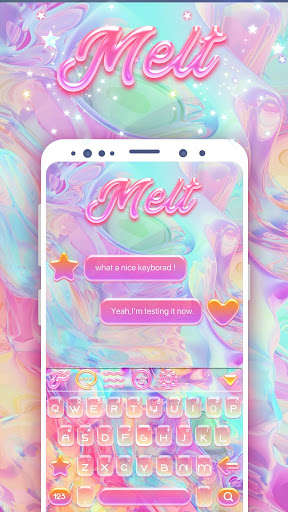 Play APK Melt Keyboard  and enjoy Melt Keyboard with UptoPlay com.pinssible.fancykey 