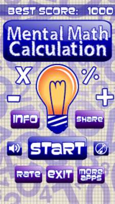 Play Mental Math Calculation 