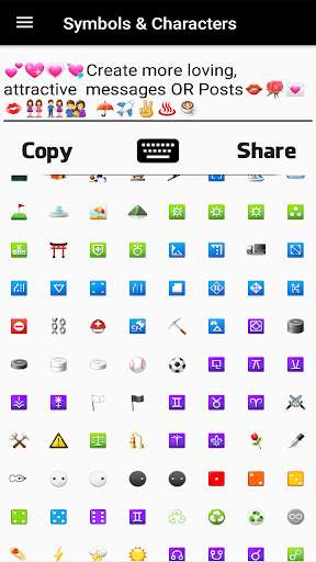 Play Message Symbols & Characters  Play Message Symbols & Characters