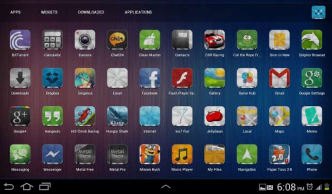 Play Metal (APEX/NOVA/GO/ADW THEME) 