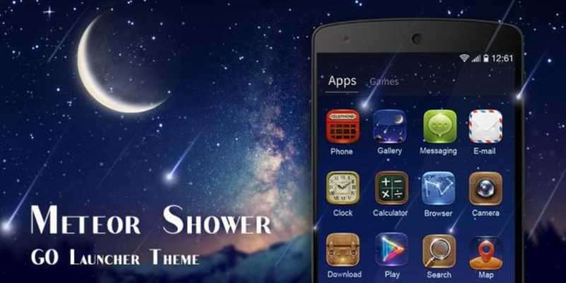 Play Meteor Shower. GO Launcher EX Theme 
