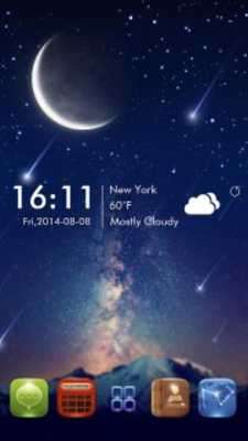 Play Meteor Shower. GO Launcher EX Theme 